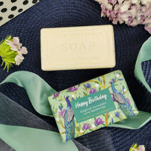 Load image into Gallery viewer, English Lavender Happy Birthday Soap