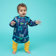 Load image into Gallery viewer, Coverall Feeding Bib Dragon Kingdom