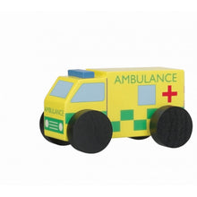 Load image into Gallery viewer, Wooden Ambulance