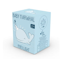Load image into Gallery viewer, Blue Narwhal LED Nightlight - Mini