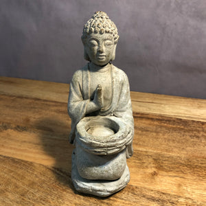 Mystic Garden Buddha Tea Light Holder