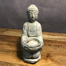 Load image into Gallery viewer, Mystic Garden Buddha Tea Light Holder
