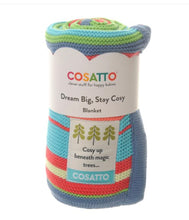 Load image into Gallery viewer, Multi Colour Knitted Blanket