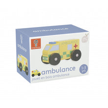 Load image into Gallery viewer, Wooden Ambulance