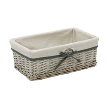 Load image into Gallery viewer, Rectangular Willow Storage Basket
