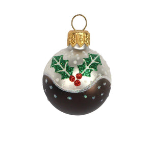 Painted Mini Glass Pudding Ball