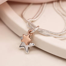 Load image into Gallery viewer, Triple Chain Bracelet With Star
