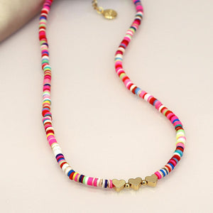 Rainbow Bead Necklace