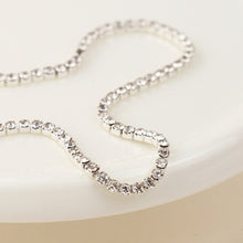 Load image into Gallery viewer, Fine Elegant Crystal Silver Plated Necklace
