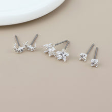 Load image into Gallery viewer, Aurora Earrings Set-Silver Plated
