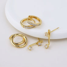 Load image into Gallery viewer, Izzy Earring Set-Faux Gold Plated
