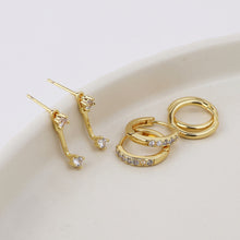 Load image into Gallery viewer, Izzy Earring Set-Faux Gold Plated
