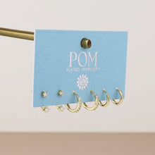 Load image into Gallery viewer, Izzy Earring Set-Faux Gold Plated
