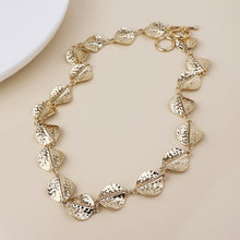 Load image into Gallery viewer, Ivy Twist Necklace - Imitation Gold Plate
