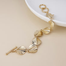 Load image into Gallery viewer, Ivy Bracelet - Imitation Gold Plate
