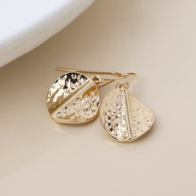 Load image into Gallery viewer, Ivy Twist Drop Earrings - Imitation Gold Plate
