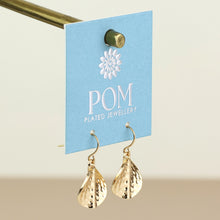 Load image into Gallery viewer, Ivy Twist Drop Earrings - Imitation Gold Plate
