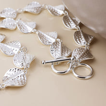 Load image into Gallery viewer, Ivy Twist Necklace - Silver Plate
