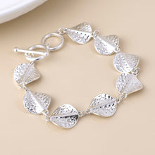 Load image into Gallery viewer, Ivy Twist Bracelet - Silver Plate
