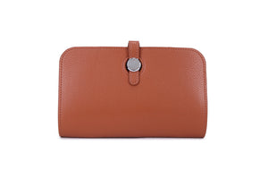 Small Fold Over Purse- Brown