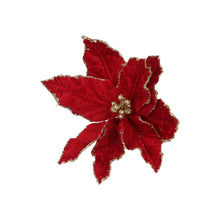 Load image into Gallery viewer, Red Clip Poinsettia
