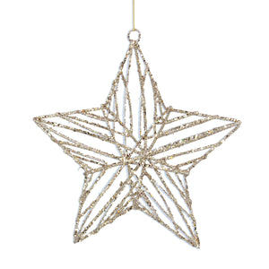 Gold Wire Star Dec