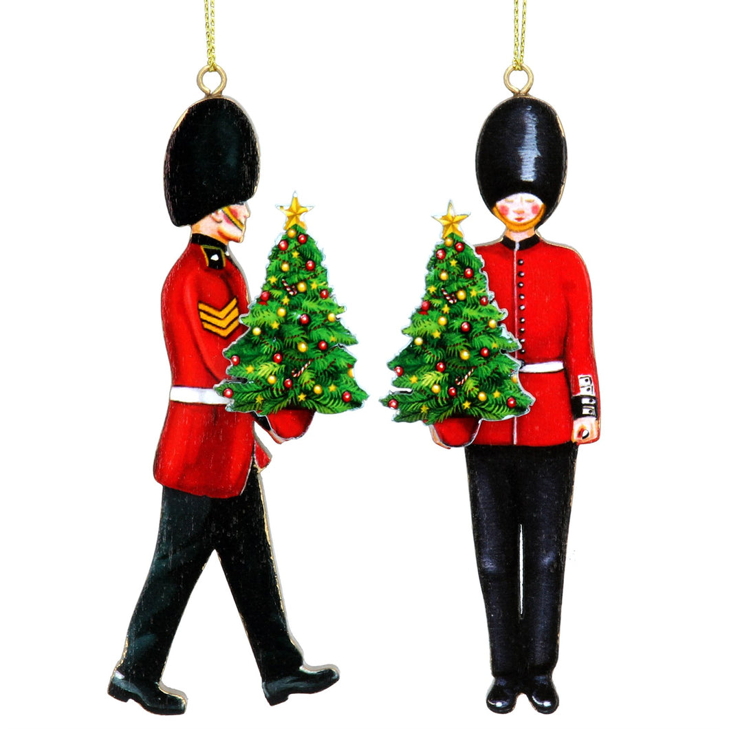 London Guard with Tree Wood Dec