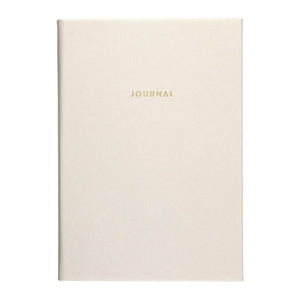 A5 Journal Notebook White