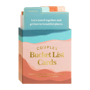 Couples Bucket List Cards