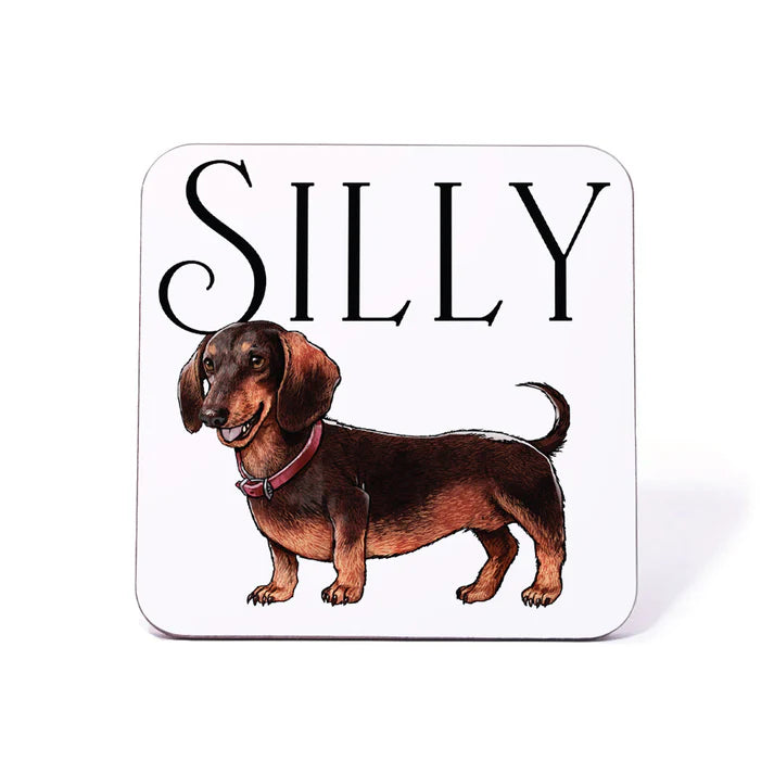 Silly Sausage Coaster