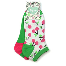 Load image into Gallery viewer, Green Mix Cherry Socks
