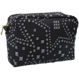 Silver Star Cosmetic Pouch