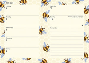 Bumblebee A6 Diary 2024
