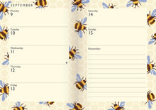 Load image into Gallery viewer, Bumblebee A6 Diary 2024
