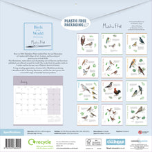 Load image into Gallery viewer, Birds of the World Wall Calendar 2024
