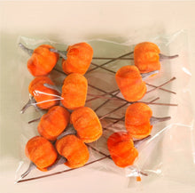 Load image into Gallery viewer, Mini Velvet Pumpkin Orange PK12
