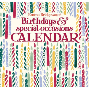 Emma Bridgewater Birthday Candles Midi Calendar