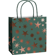 Load image into Gallery viewer, Green Stars Aika Gift Bag Small
