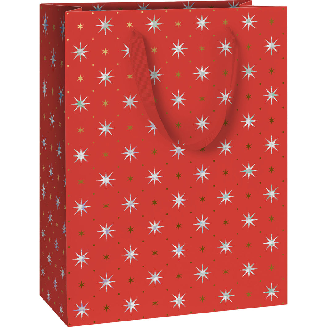 Star Christmas Gift Bag Large