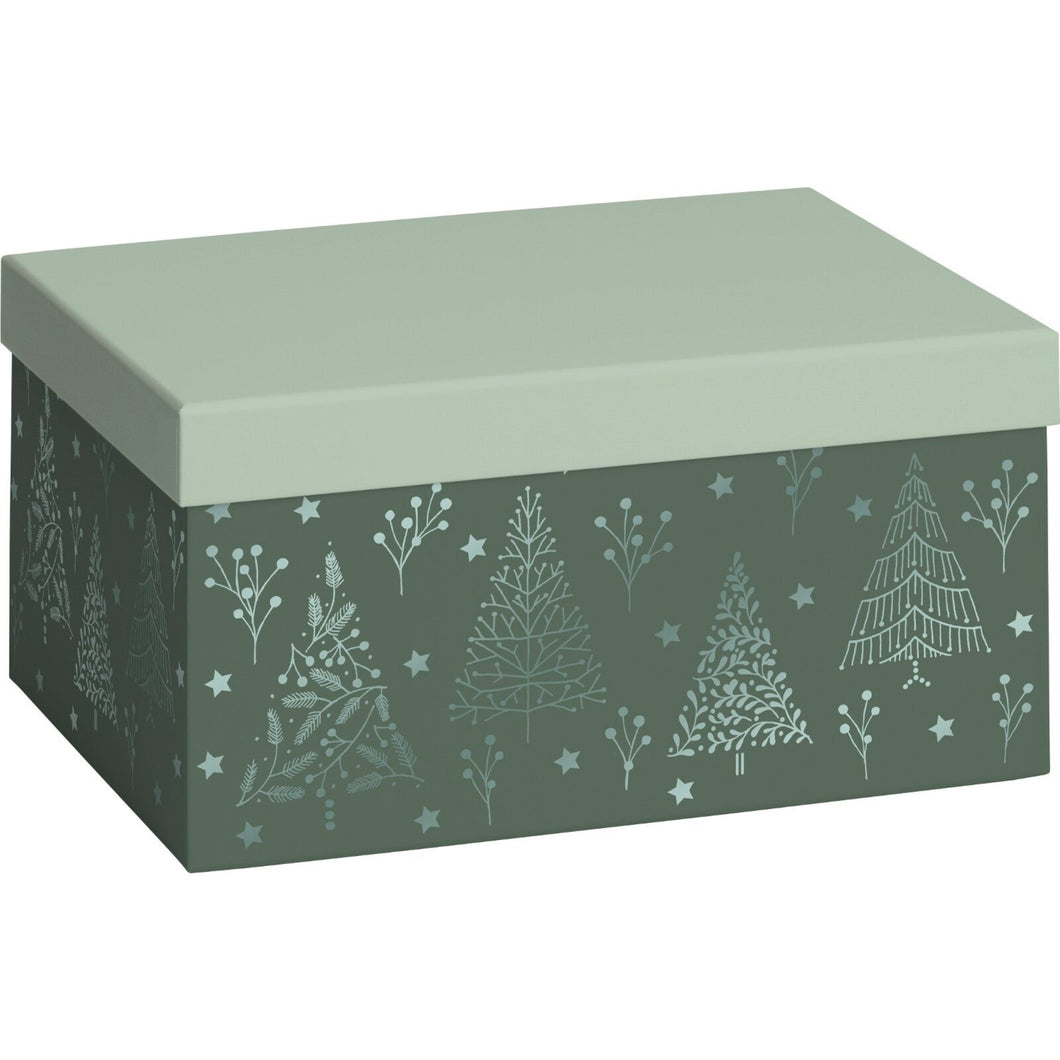 Arlette Green Xmas Tree A5 Gift Box