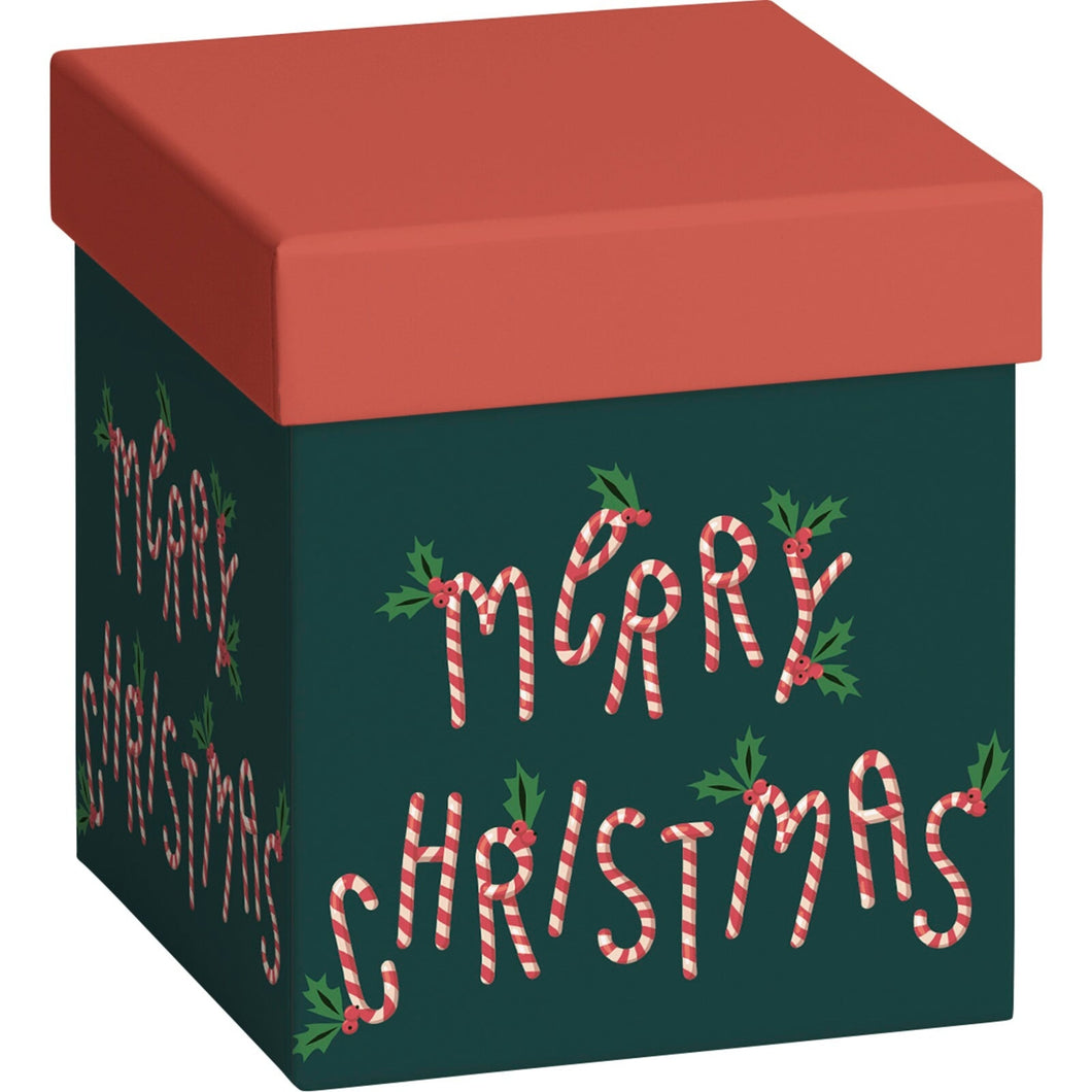 Wim Dark Green Cubed Gift Box