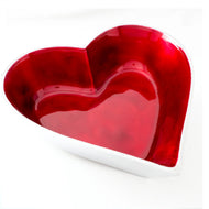 Red Heart Bowl 25cm