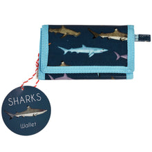 Load image into Gallery viewer, Sharks  Children&#39;s Wallet
