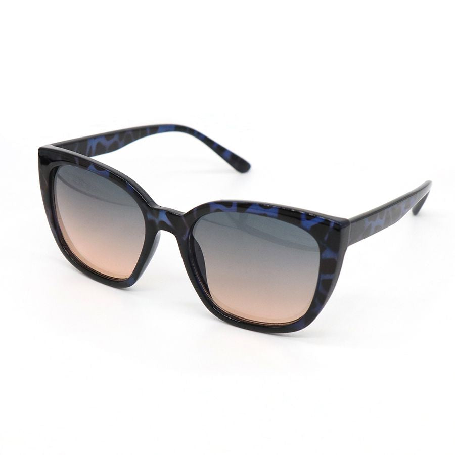 Deep Blue Tortoiseshell Sunglasses