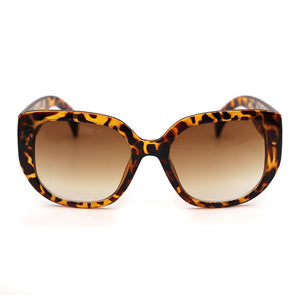 Chunky Frame Tortoiseshell Sunglasses