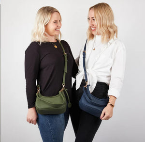 Sumba Duo Shoulder Bag - Olive Green