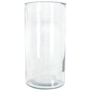 Glass Straight Vase 37cm