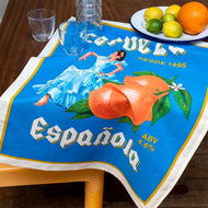 Cotton Tea Towel - Cerveza Espanola