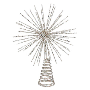 Gold Spikey Wire Starburst Tree Topper