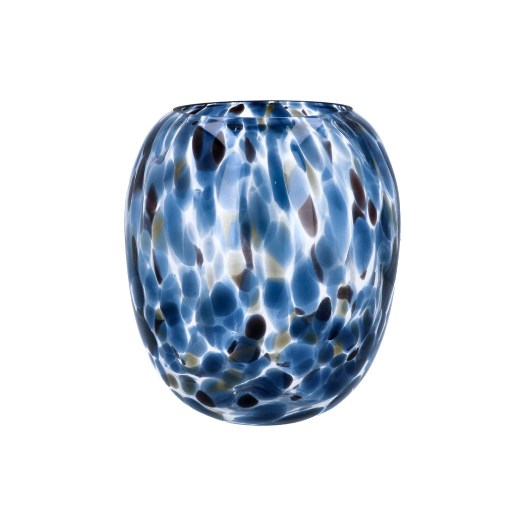 Balloon Blue Tortoiseshell Vase Small
